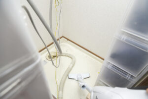 洗濯機の排水口を掃除する方法