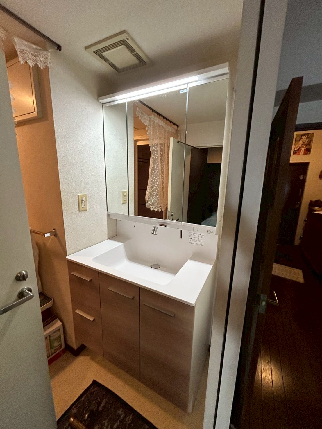 【東京都国分寺市泉町】洗面台交換
