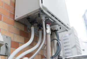 ガス給湯器の凍結しやすい部分