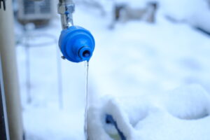 ガス給湯器の凍結防止方法