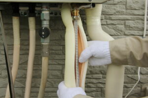 排水口を凍結させないための防止策