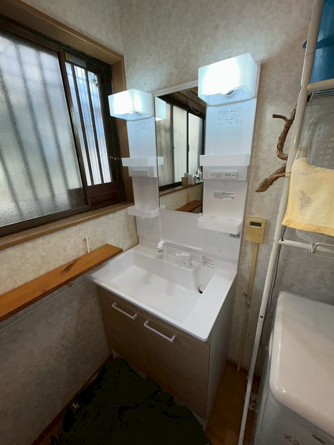 【千葉県柏市南逆井】洗面台交換