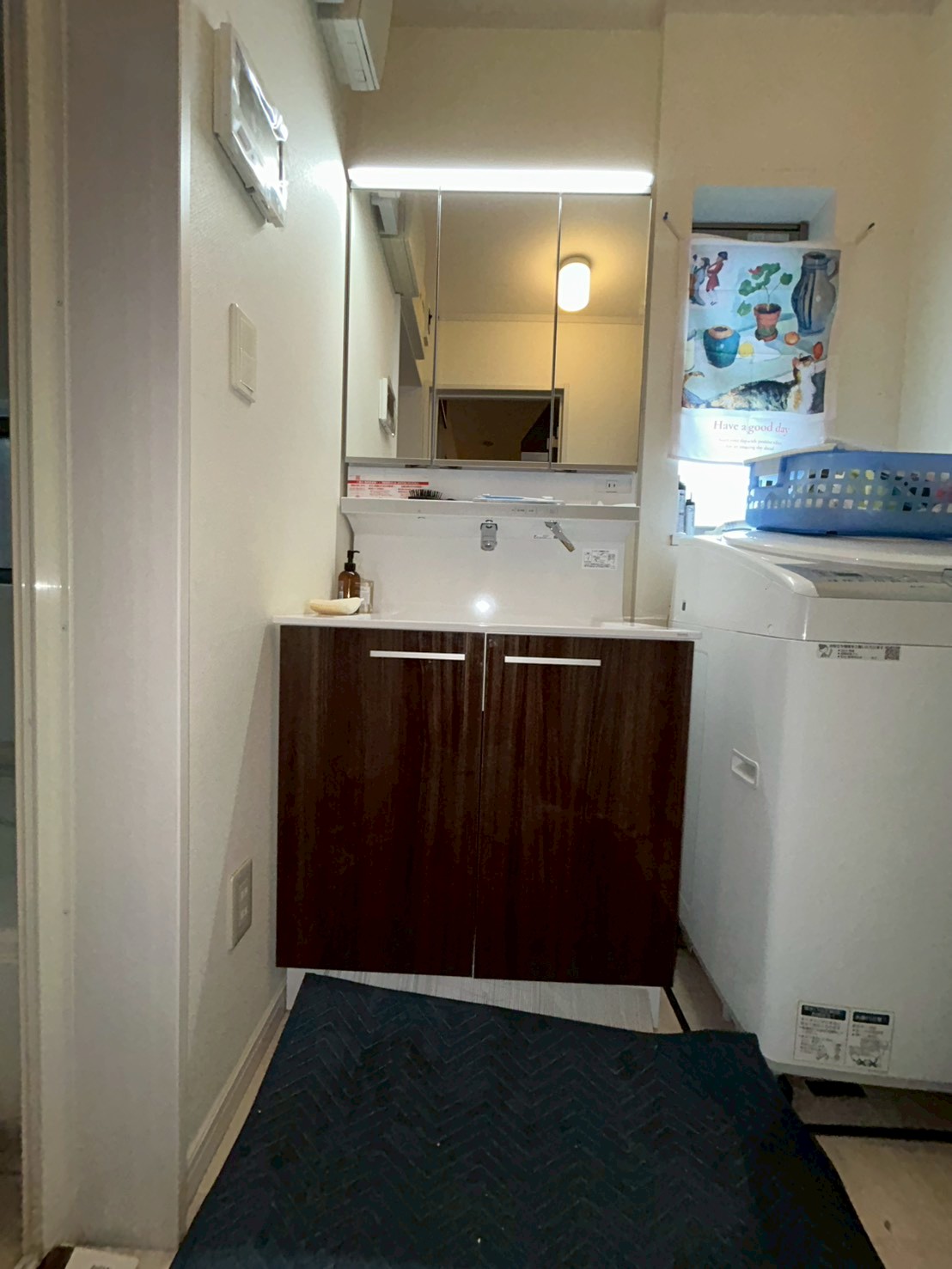 【東京都調布市深大寺南町】洗面台交換