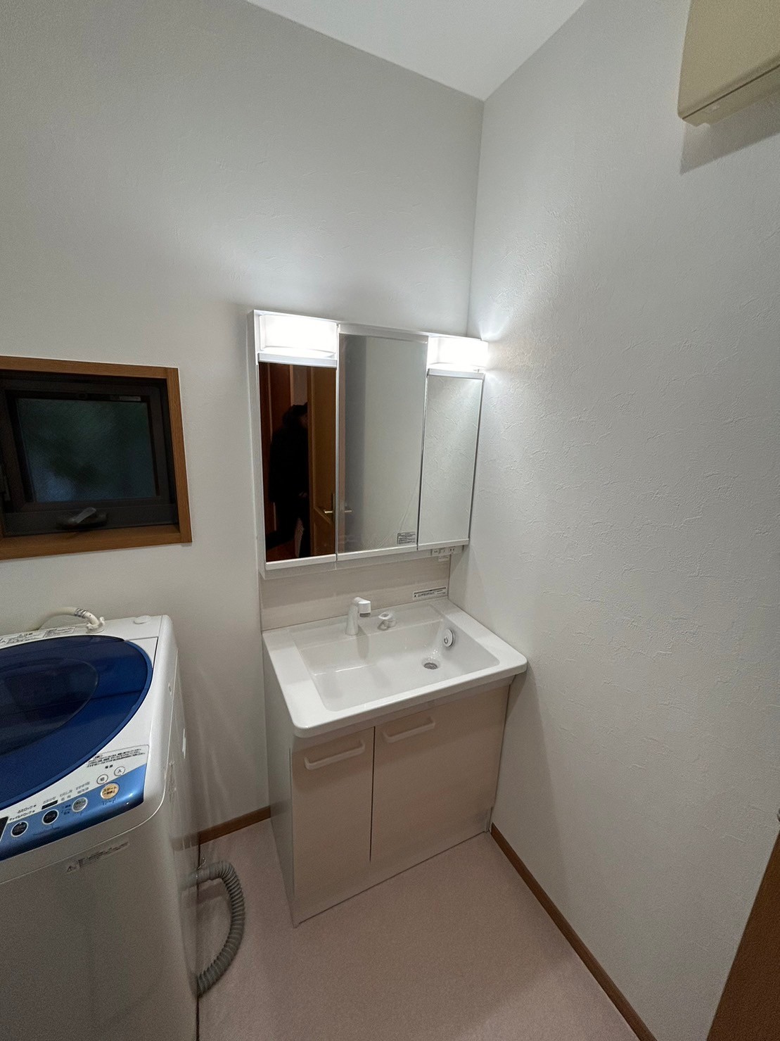 【東京都八王子市七国】洗面台交換