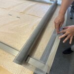 リフォーム工事とあわせて網戸も一新
